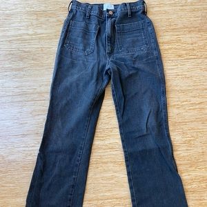 Dôen Maritime Sailor Jean in Black